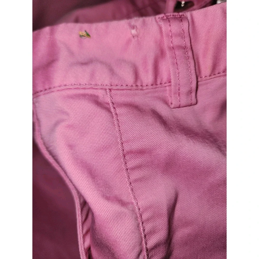 Women's Adidas  Stretch Chino Golf Shorts Size 14 Pink, Barbiecore, Preppy